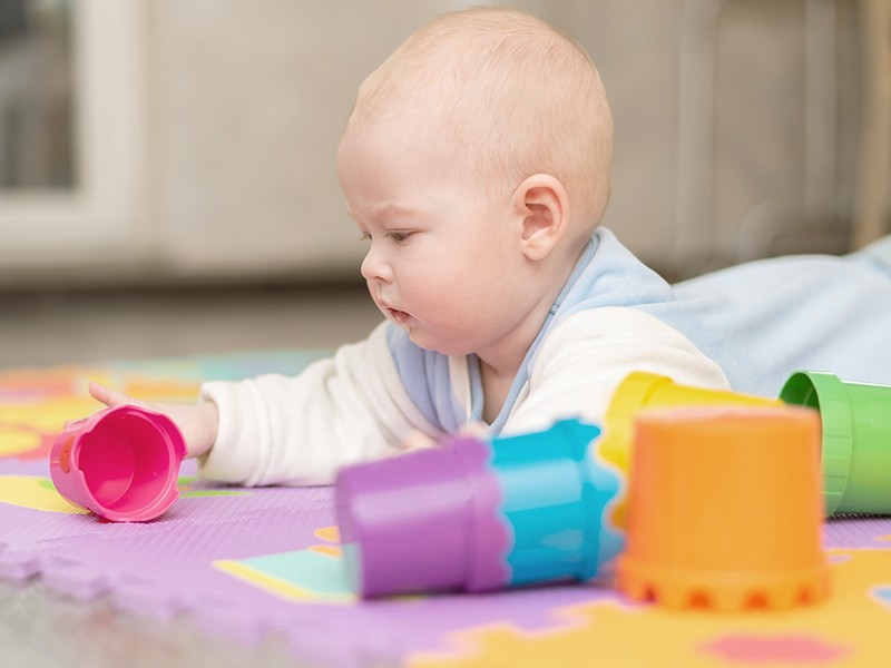 Infant care at Grace ECC in Westerville, Ohio